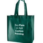 custom large size promotional shopping bags